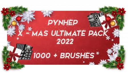 ✖[ZBRUSH]✖ X-MAS 2022 ULTIMATE PACK - 1000+ BRUSHES 1.0 (2022) торрент скачать