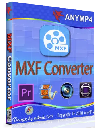 AnyMP4 MXF Converter 8.0.10 (2020) торрент скачать