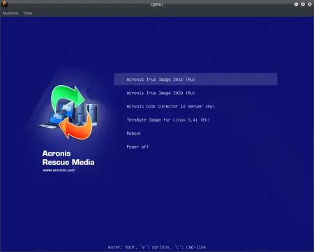 Acronis 2020 + TeraByte Image BootCD (2020) торрент скачать