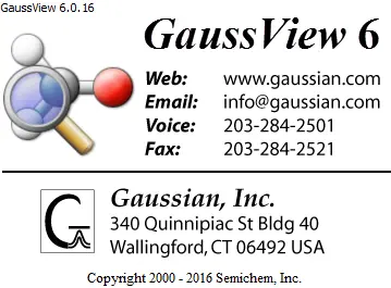 GaussView 6.0.16 (2016) торрент скачать