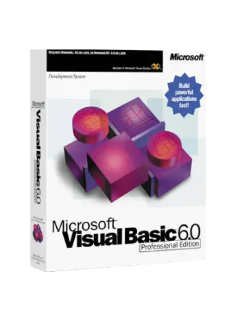 Microsoft Visual Basic Professional + Service Pack 6 + Cumulative Update VB6 6.0 (1998) торрент скачать