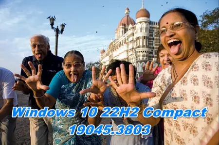 Windows 10 22H2 Compact 19045.3803 (2024) торрент скачать