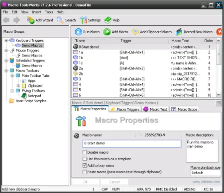 Macro ToolWorks Professional Edition 7.2.6 (2009) торрент скачать