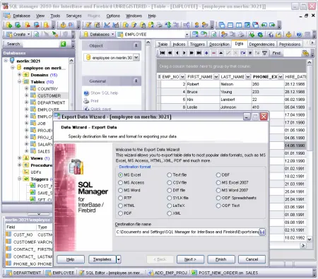 EMS SQL Management Studio for InterBase and Firebird 2010 (2010) торрент скачать