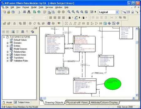 AllFusion ERwin Data Modeler (ERwin) + ERwin Validator 7.3 (2009) торрент скачать