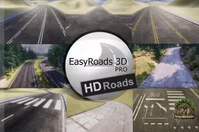EasyRoads3D Pro Add On - HD Roads