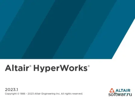 Altair HWDesktop + Solvers 2023.1 (2024) торрент скачать