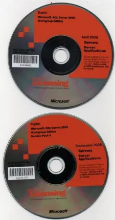 SQL Server 2000 Workgroup Edition + SP4 (2005) торрент скачать