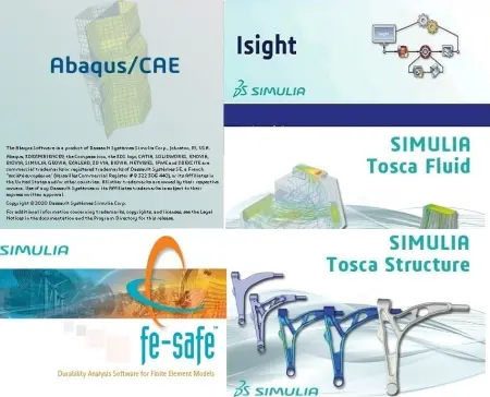 DS SIMULIA Suite (Abaqus/Isight/Fe-safe/Tosca) 2024.0 (2024) торрент скачать