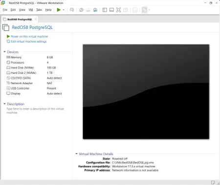 PostgreSQL for Linux RedOS 8.0 (Образ виртуальной машины в формате VMWare) 16.2 (2024) торрент скачать