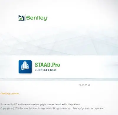 Bentley STAAD.Pro CONNECT Edition 22.00.00.15 (2018) торрент скачать