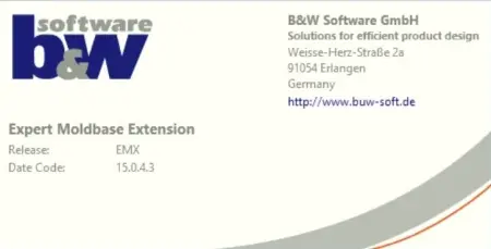 BUW EMX (Expert Moldbase Extentions) for Creo 9.0.x 15.0.4.3 (2024) торрент скачать