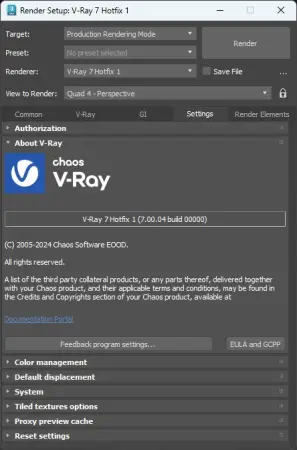 V-Ray For 3ds Max 2020-2025 7.00.04 (2024) торрент скачать