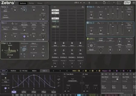 Heckmann Audio - u-he - Zebra3 3.0.0. Build 21799 (2026) торрент скачать